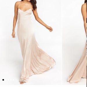 Champagne Show Me Your Mumu Bridesmaid Dress